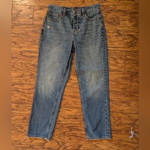 J. Crew Premium Edition High Rise Straight‎ Leg Jeans